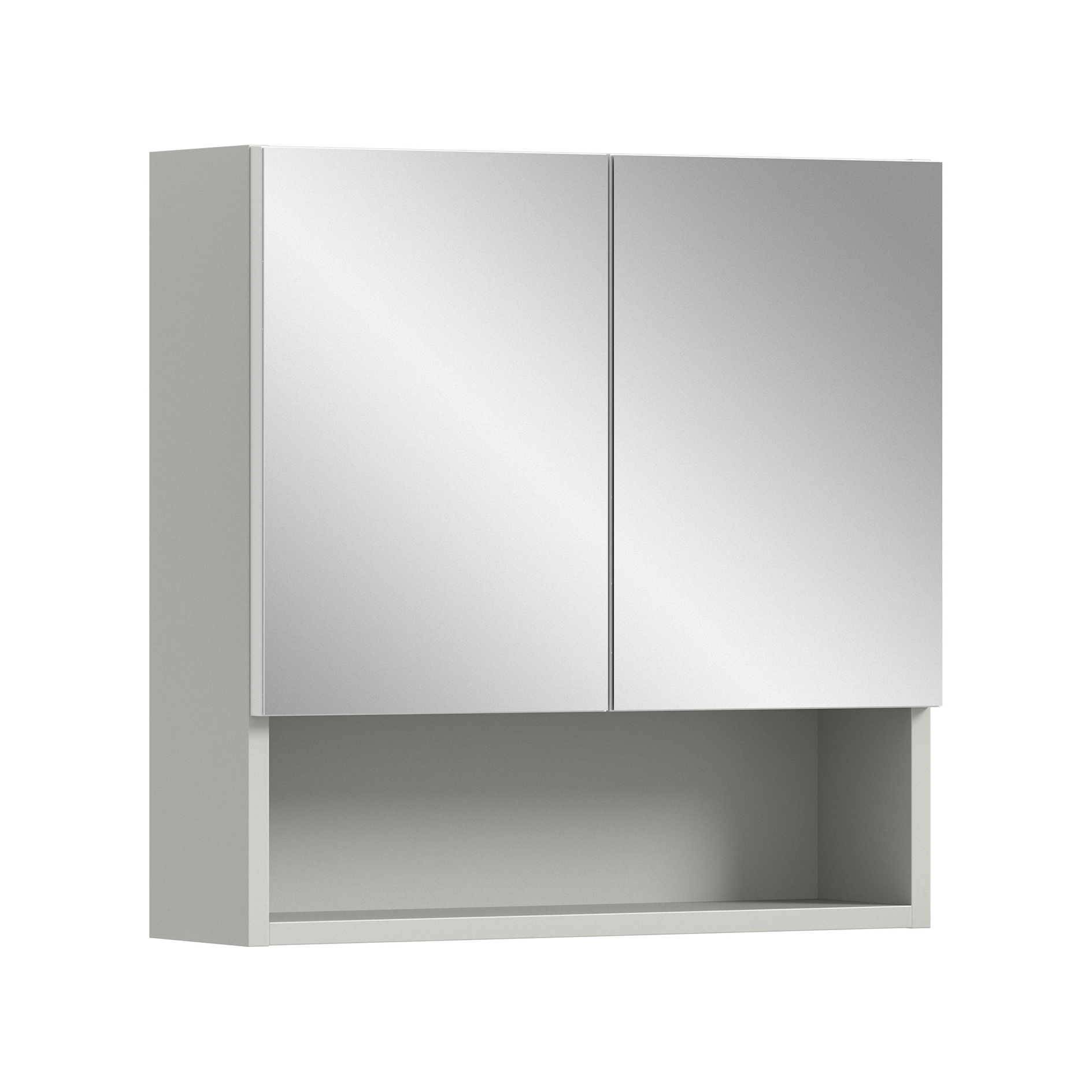 Spiegelschrank COPA - hellgrau - 55 cm