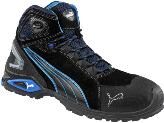 Chaussures de sécurité S3L FO SR Rio Puma noires/bleues
