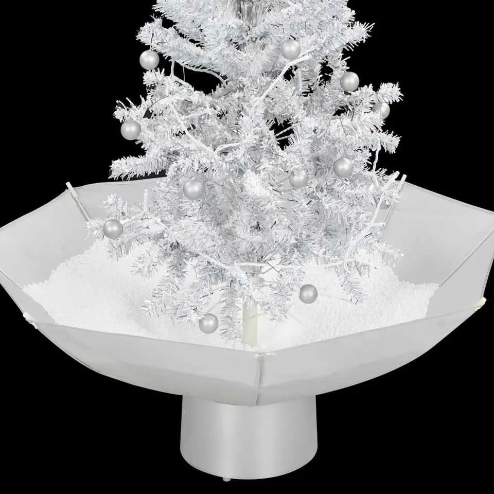 vidaXL - Sneeuwende Kerstboom - Wit - 75 x 60 cm