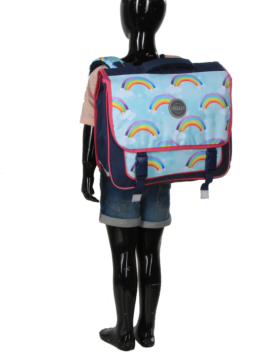 Cartable PhilÀas Wild Rainbow 38 cm