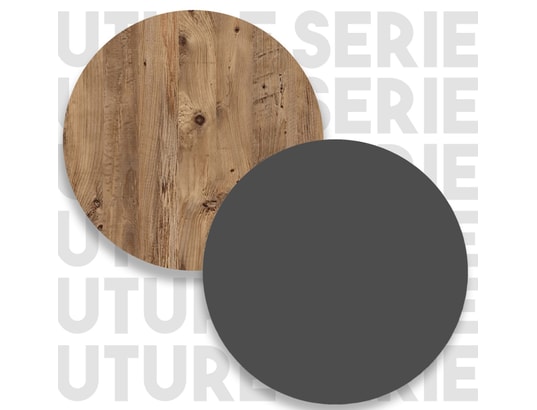 CONCEPT1 - Table basse FR14-AA Pin Atlantique anthracite 90 x 60 x h28,6