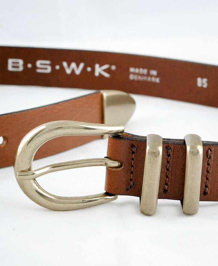 BOSSWIK D10210/25 Belt, Cognac 094
