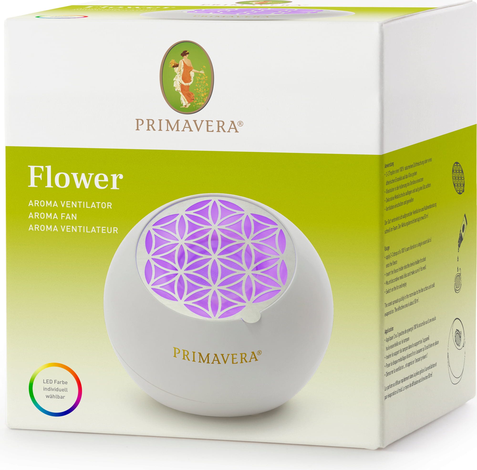PRIMAVERA  Aroma Ventilator Flower