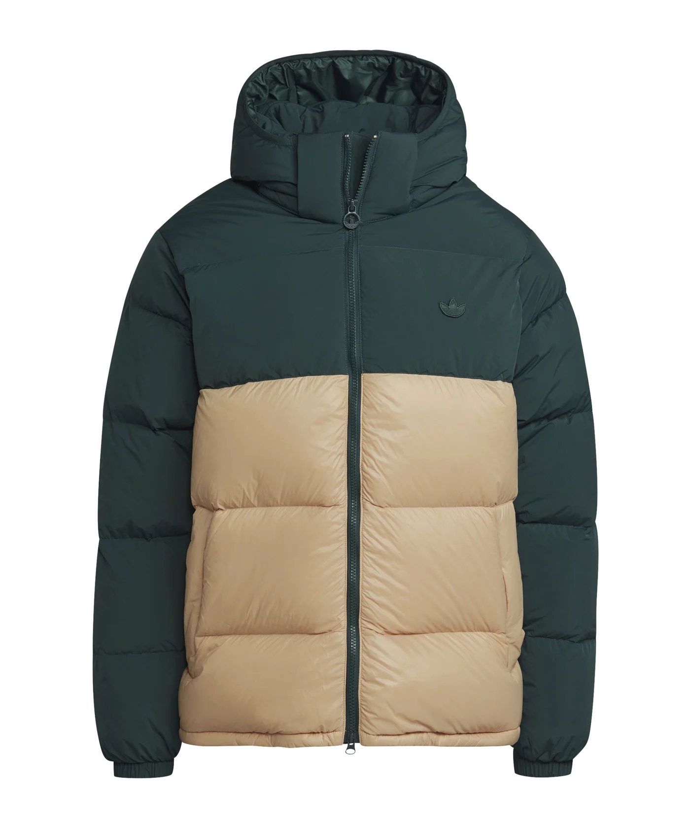 adidas Originals Down Regenjacke Grün Beige