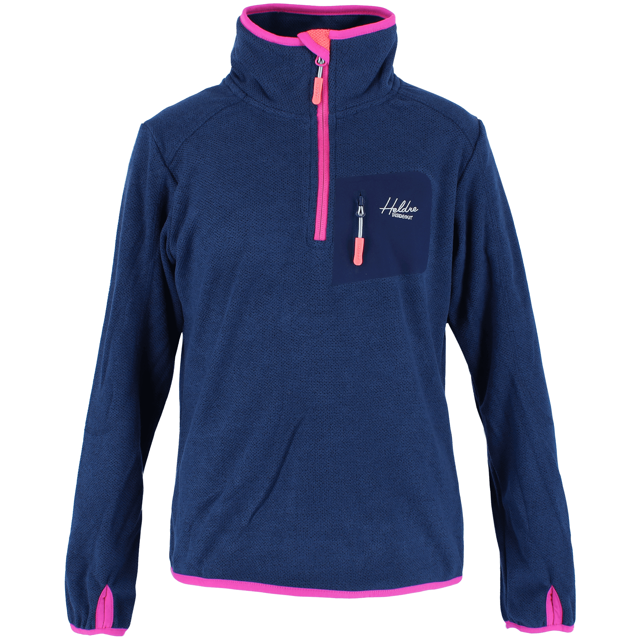 Heldre Liatoppen 1/2 zip Fleece Jr - Mellomlag