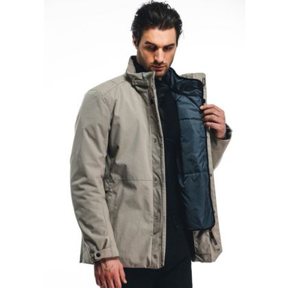 Veste Dainese TOLEDO D-DRY - Beige / Gris