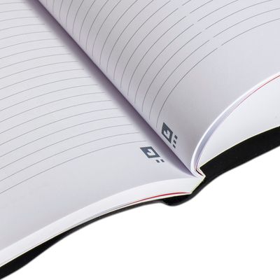 Agenda Genius - 1 semaine sur 2 pages - 16 x 24 cm - noir - Oxford