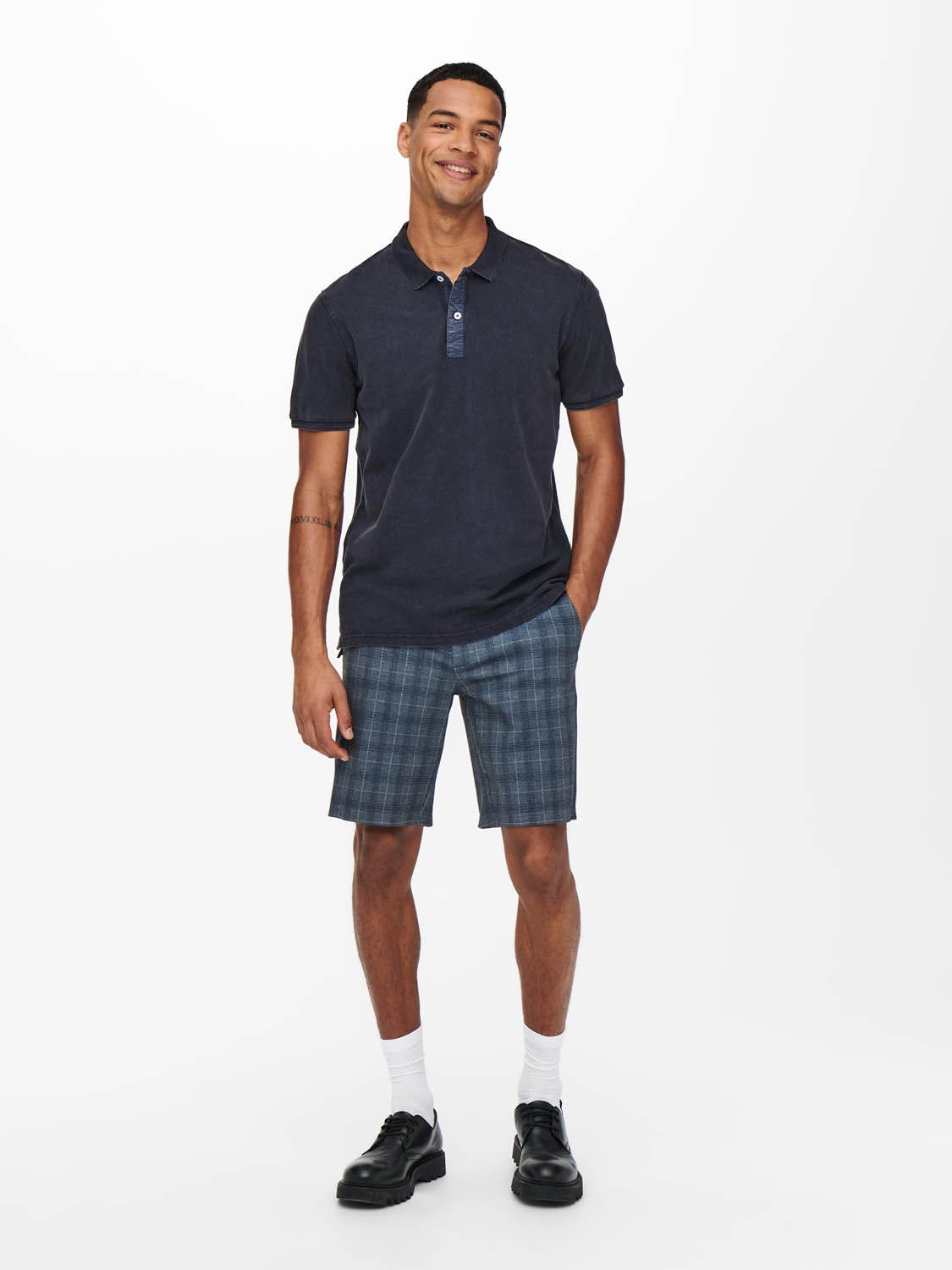 Only & Sons  Travis Slim Washed Polo