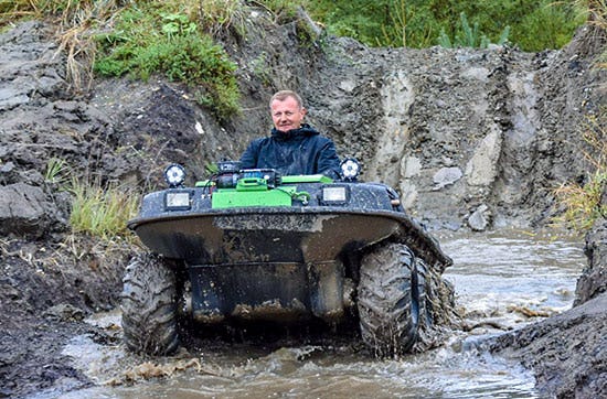 Amphibienfahrzeug fahren Voitsberg
