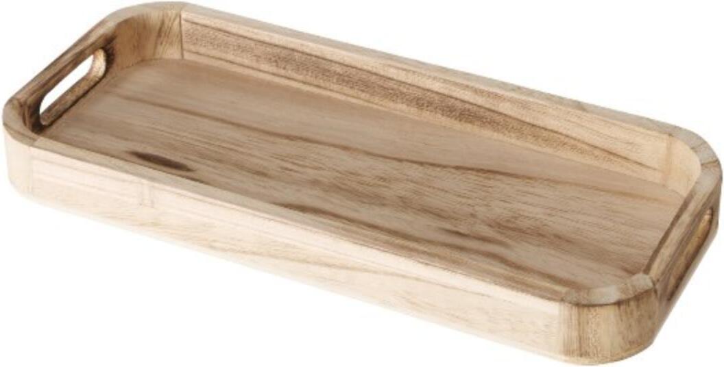 Boltze decoratieschaal Lapua naturel 40 x 17 x 3 cm