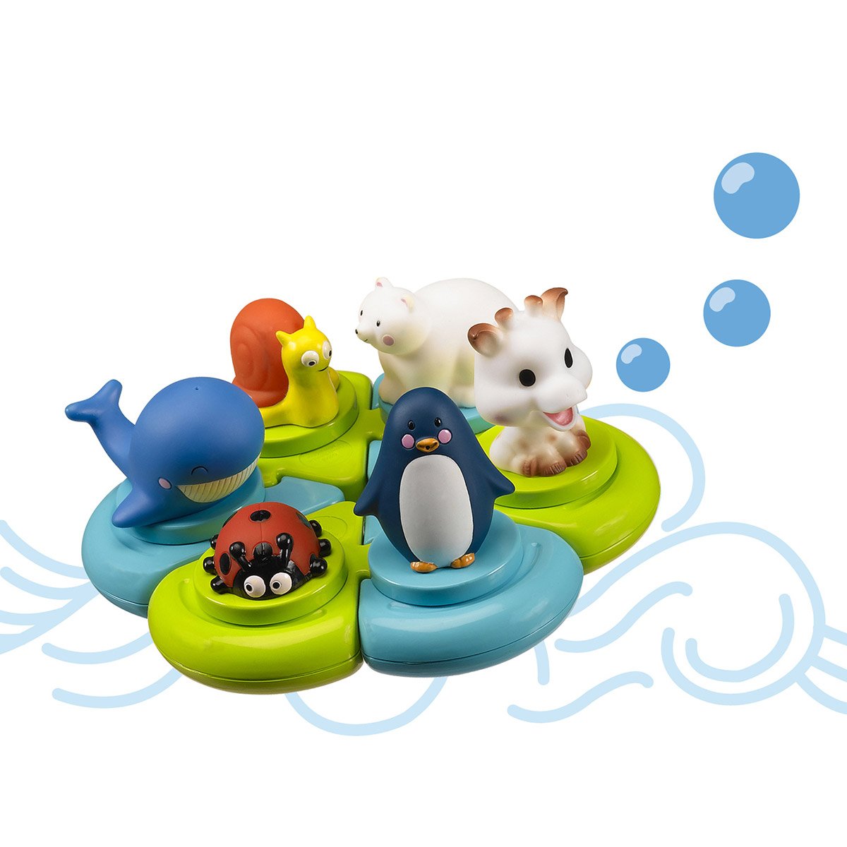 Puzzle de bain Sophie la girafe