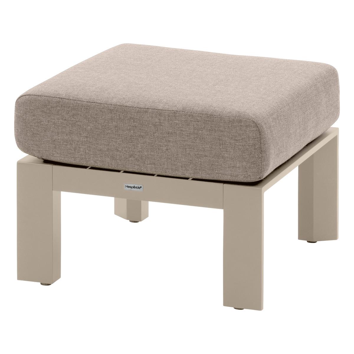 POUF EVASION ALUMINIUM ARGILE