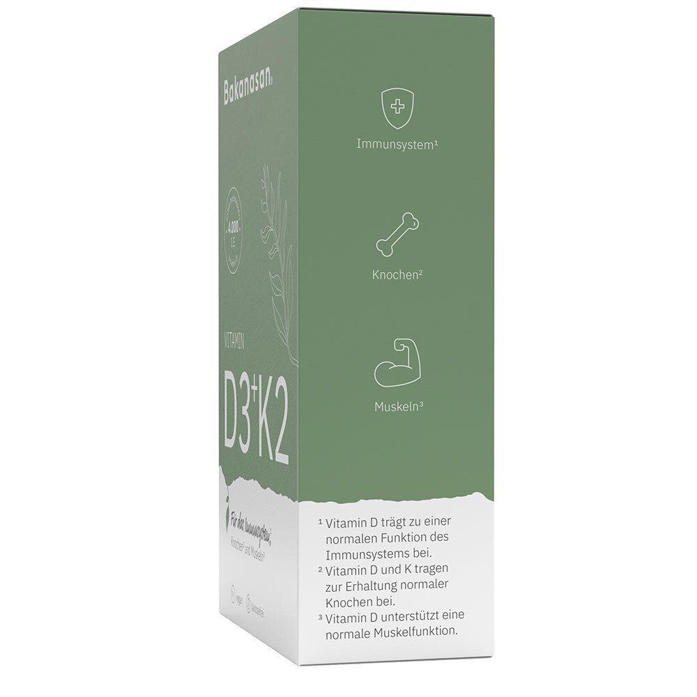 Bakanasan® Vitamin D3 + K2 4.000 I.E.