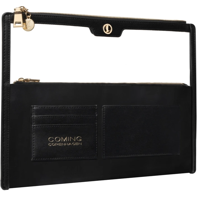 Coming Copenhagen Lucy Clear Organizer Pouch - Onyx Black/Transparent
