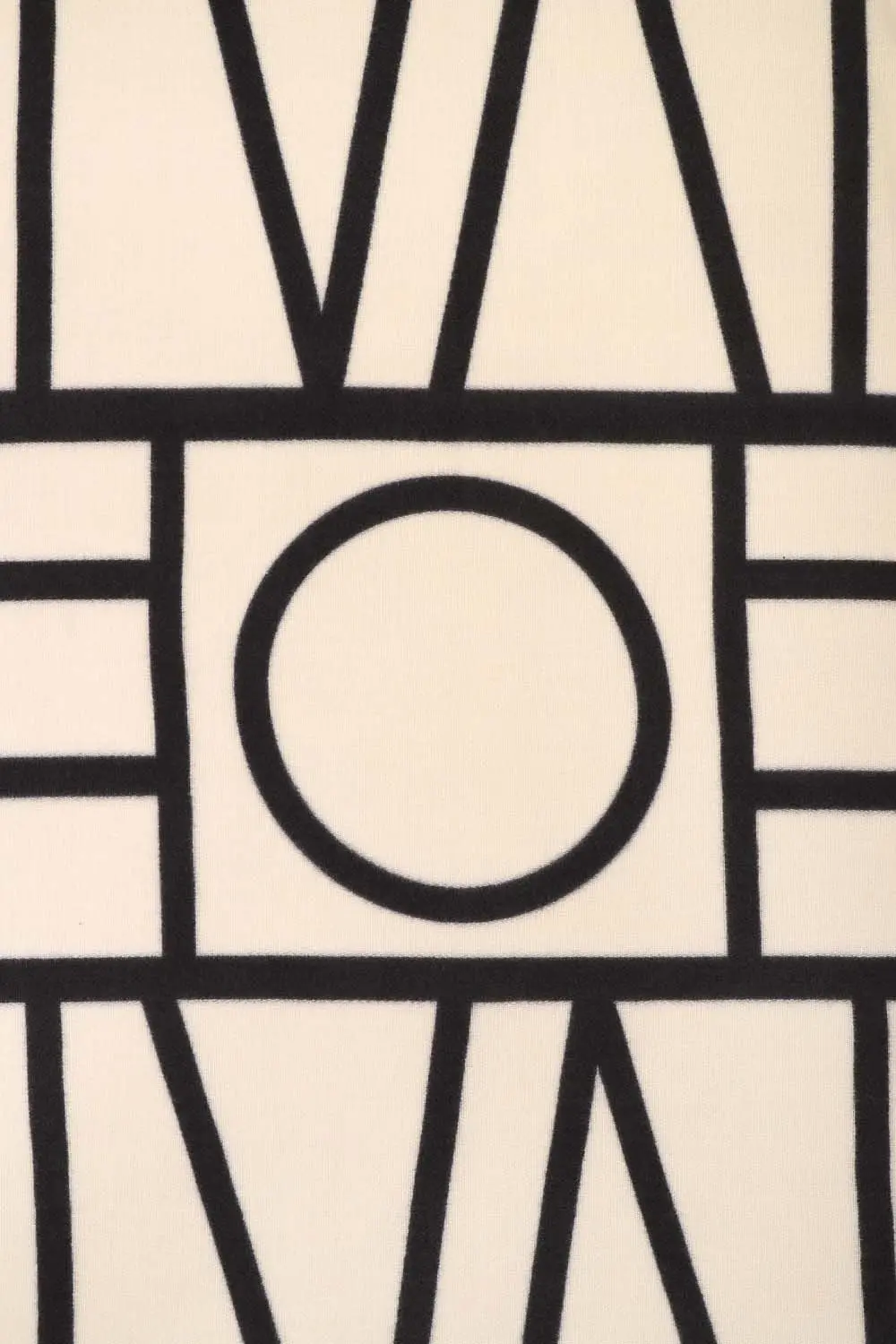 Schal - Geometrical Beige