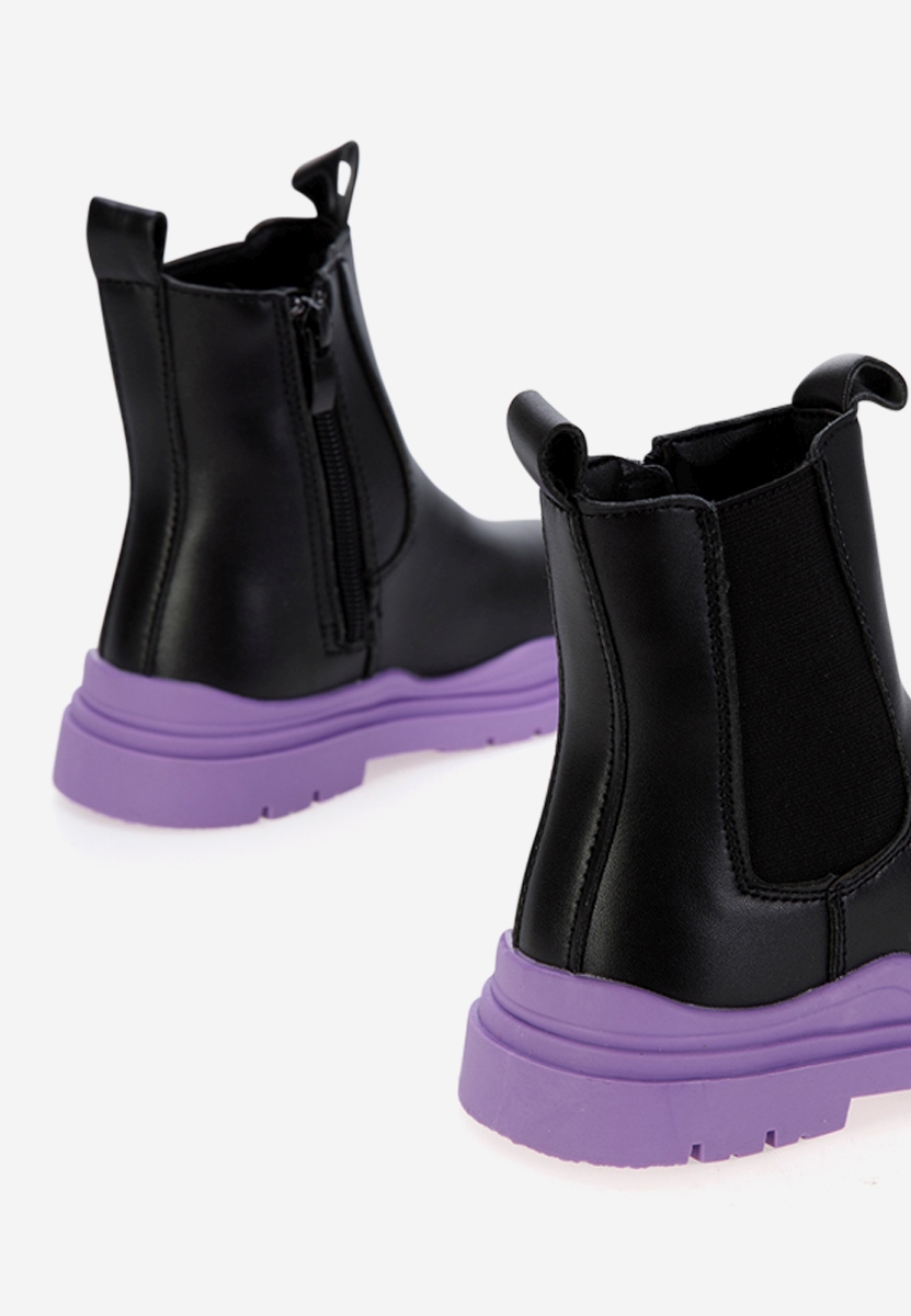 Bottines filles noires Creil