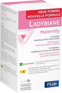 Pileje Ladybiane Maternity, 60 Tabletten + 60 Kapseln