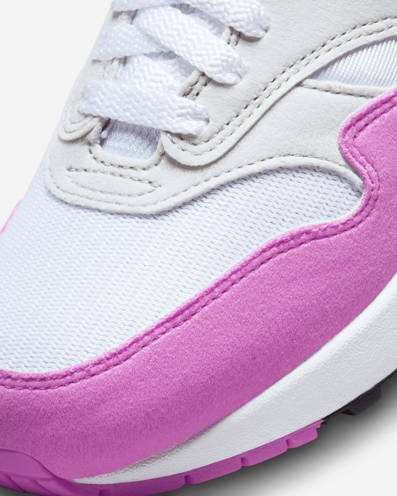Chaussures Nike Air Max 1 '87 Gris & Rose pour femme