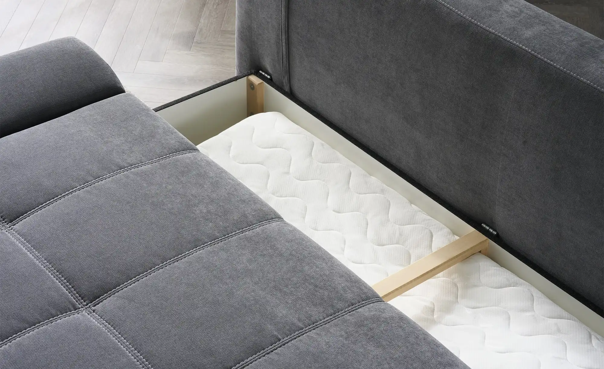 bobb Schlafsofa mit Beleuchtung Farella LED