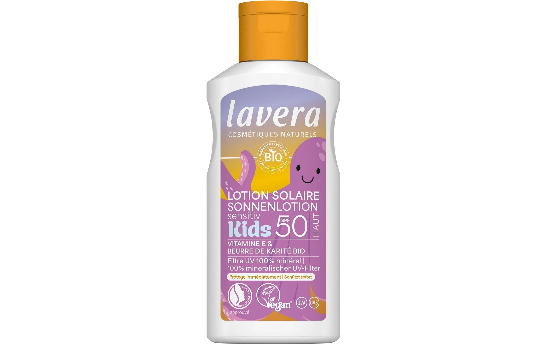 Sonnenlotion Sensitiv Kids LSF 50 100 mlNatürlicher Sonnenschutz für Kinder