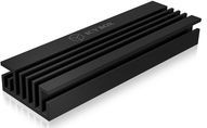 Icy Box - M.2 Koeler - Zwart - Aluminium - Passieve Koeling