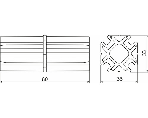 Profielconnector AS-P002-0900