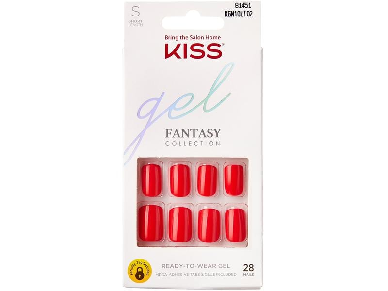 Kiss Kunstnägel-Set Fantasy Whatever Gel-Effekt Moderne Kunstnägel ohne LED-Lampe