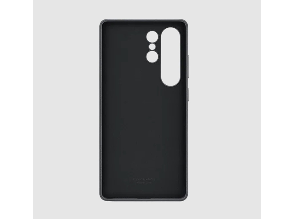 CAPA SAMSUNG PELE VEGANA S25 ULTRA PRETO