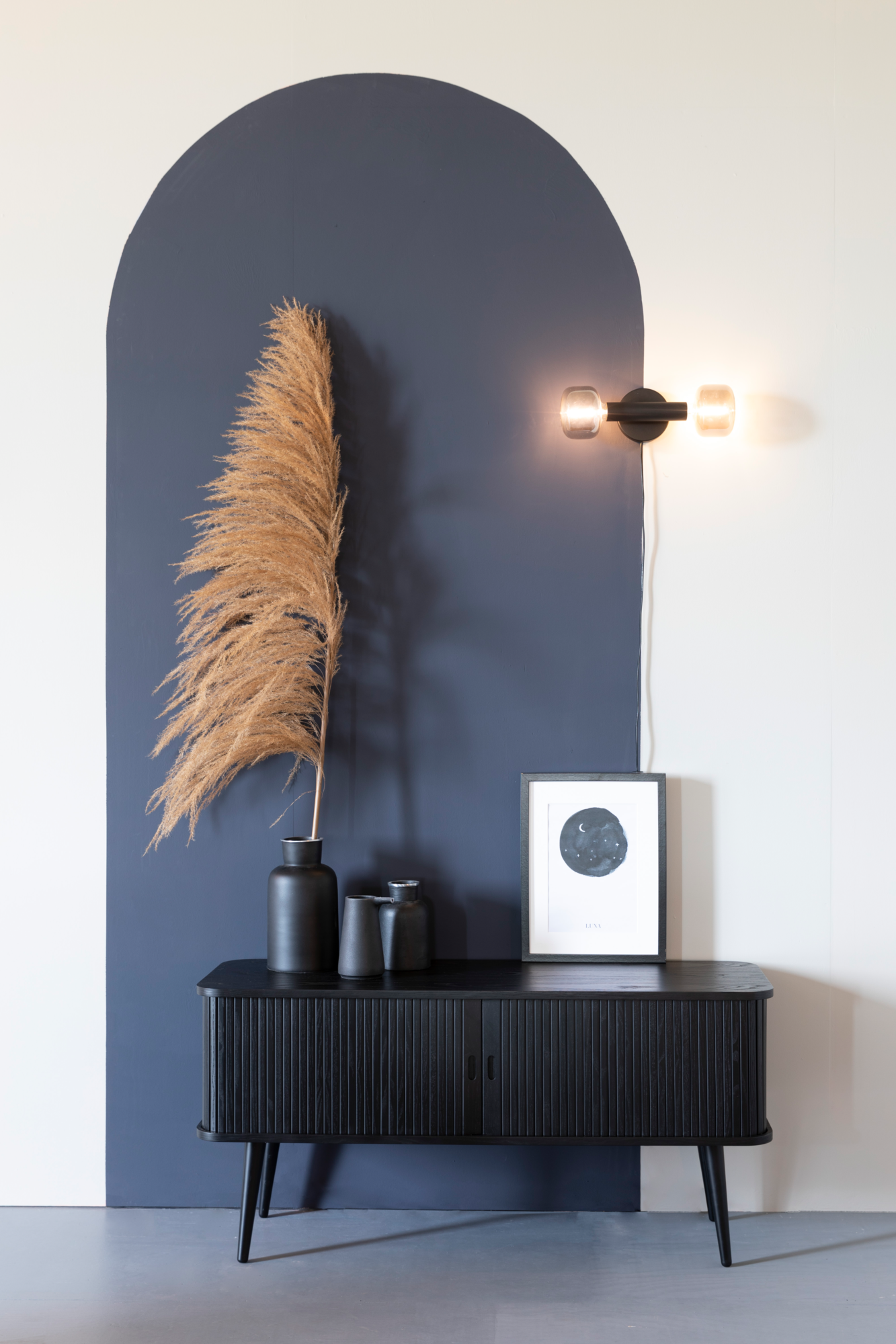 Dressoir Barbier zwart