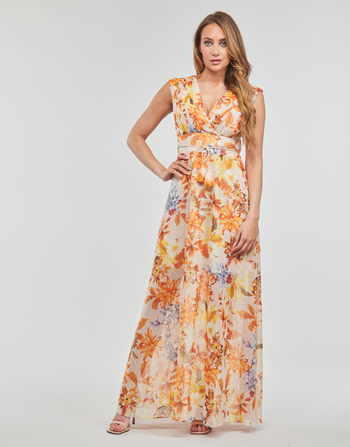 Guess - SL GILDA LONG DRESS - Multicolore