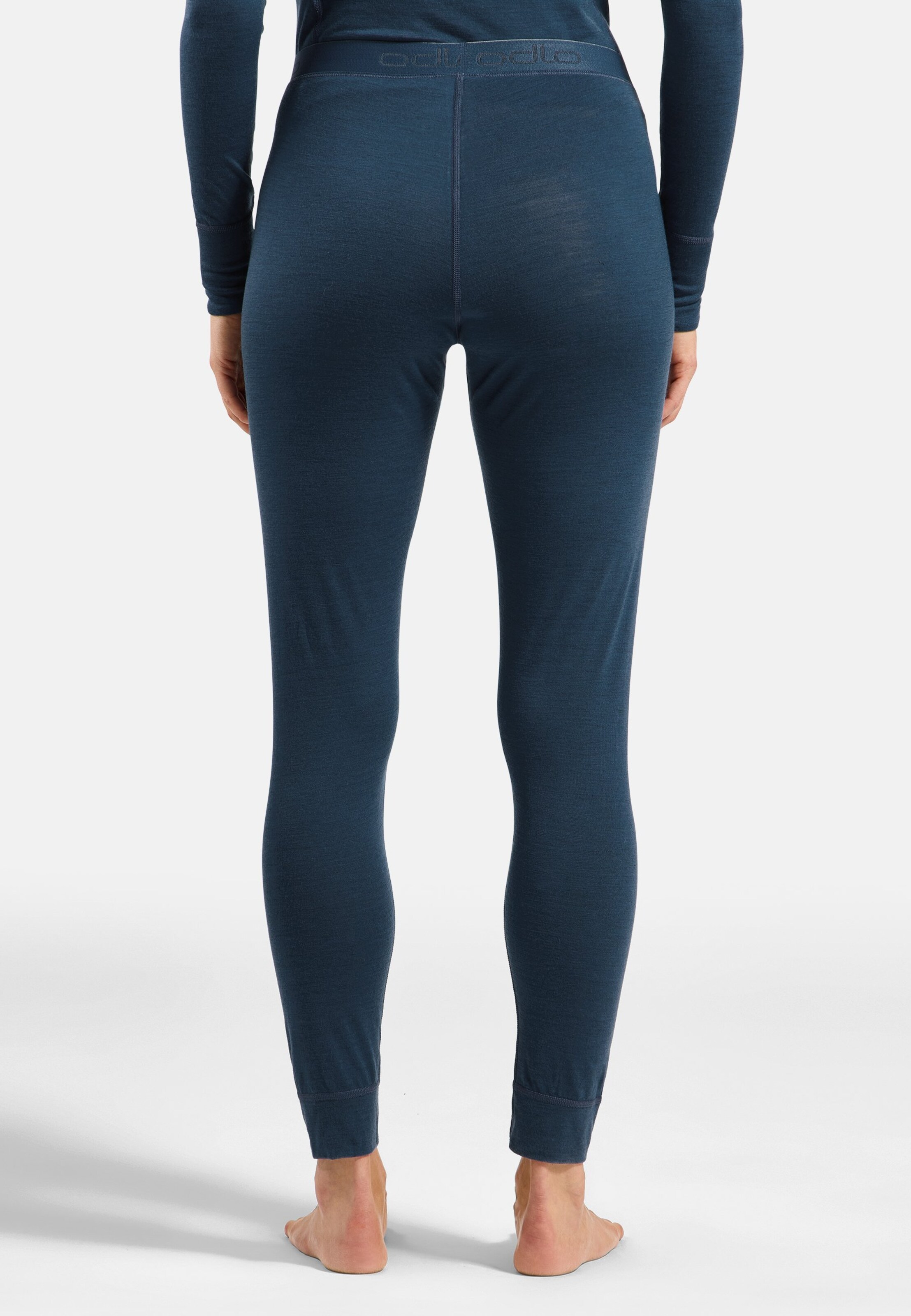 Natural Merino 200 Base layer Set in blue wing teal - blue ashes