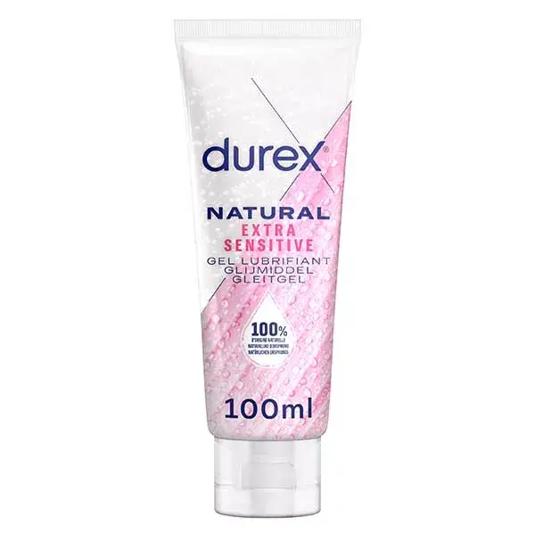 Gel Lubrificante Durex 100% de Origem Natural - Com Aloe Vera - 100ml