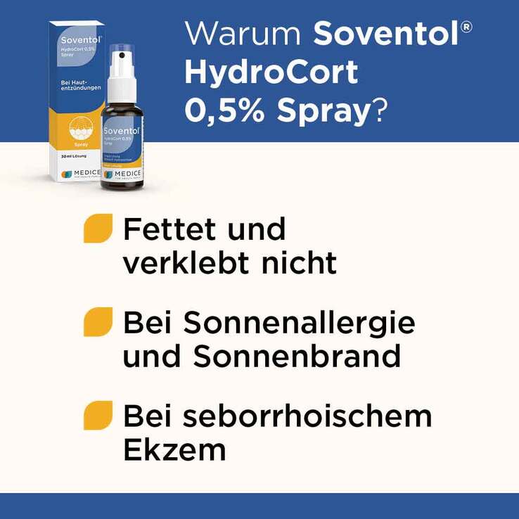 Soventol HydroCort 0,5% Spray, 30 ml