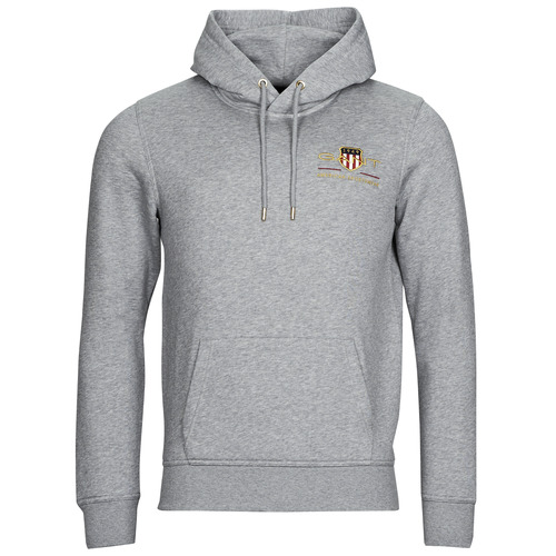 Gant - MEDIUM ARCHIVE SHIELD HOODIE - Gris