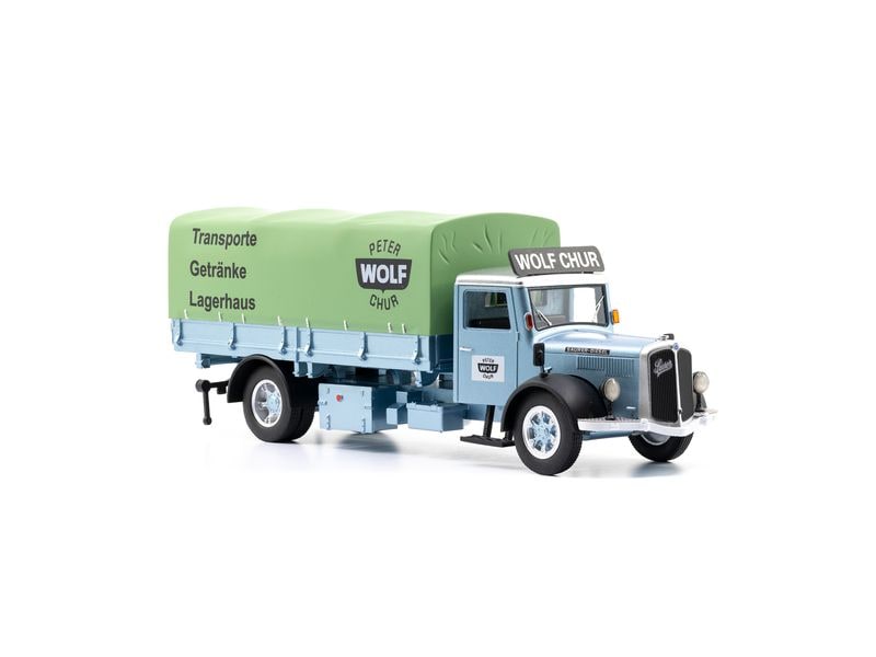 ACE LKW Saurer S4C Plane Wolf Chur 1:50 S4C Plane Wolf Chur Massstabsmodell aus Harz