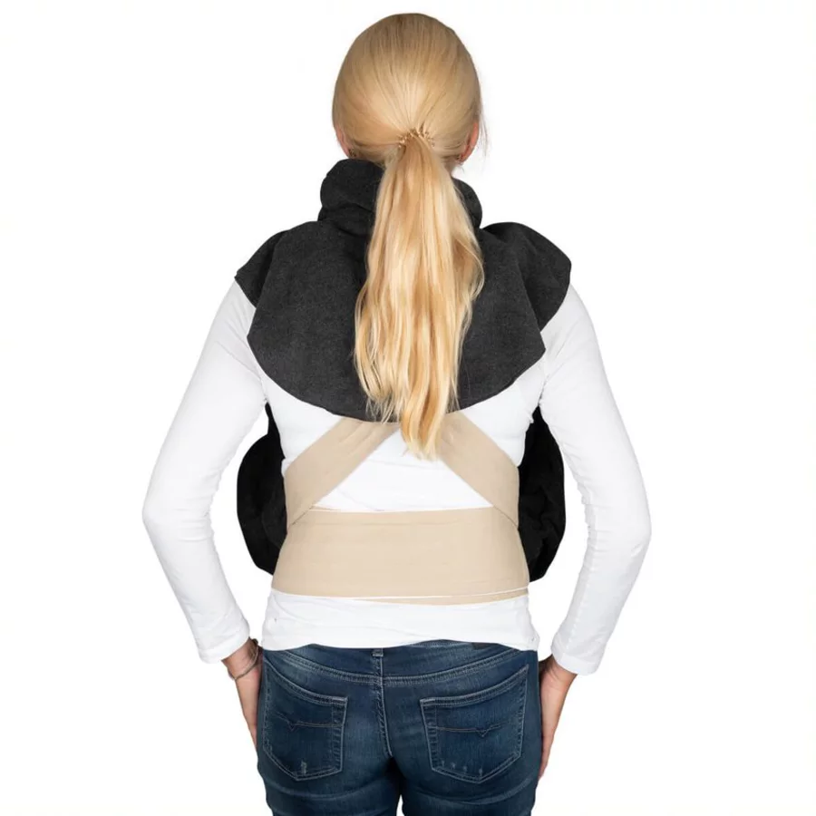 Hoppediz Fleece Cover 3 in 1 Anthrazit