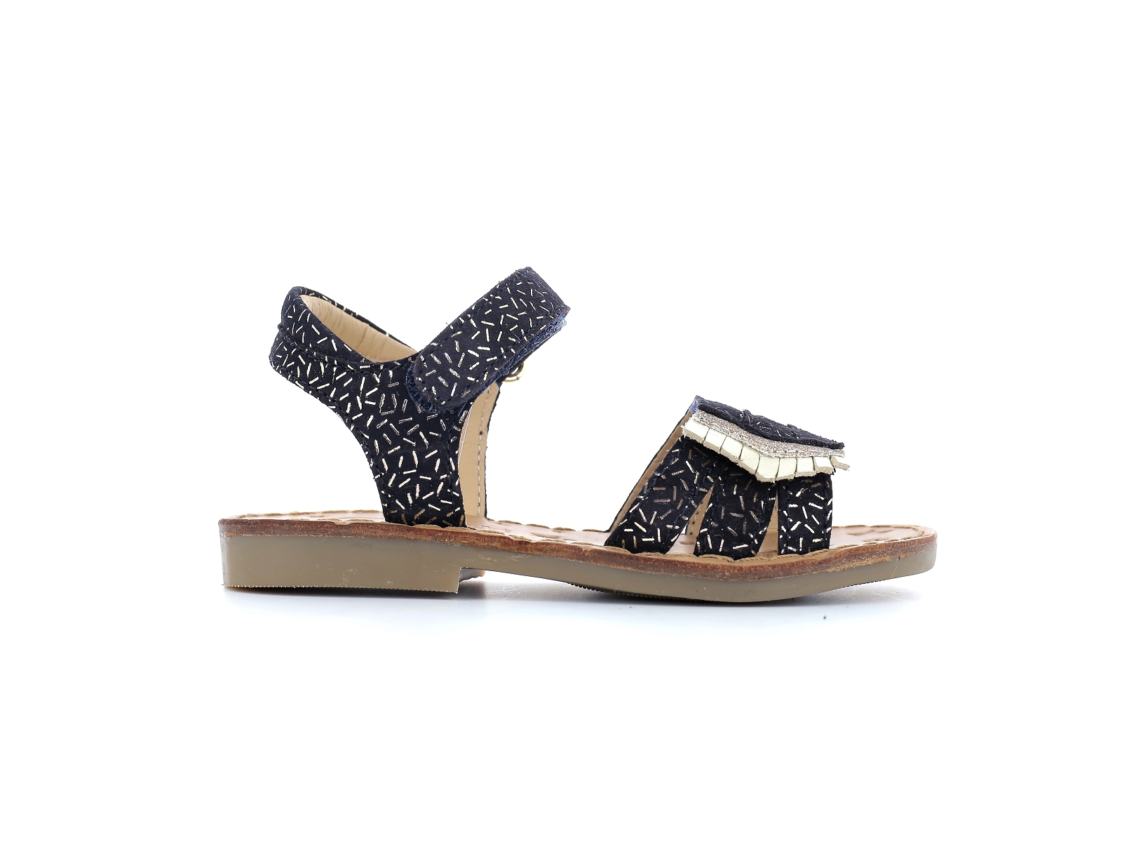 Shoopom-HAPPY IVY Nubuck Bleu or