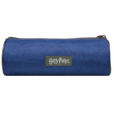 Trousse ronde Harry Potter - 1 compartiment - bleu - Bagtrotter