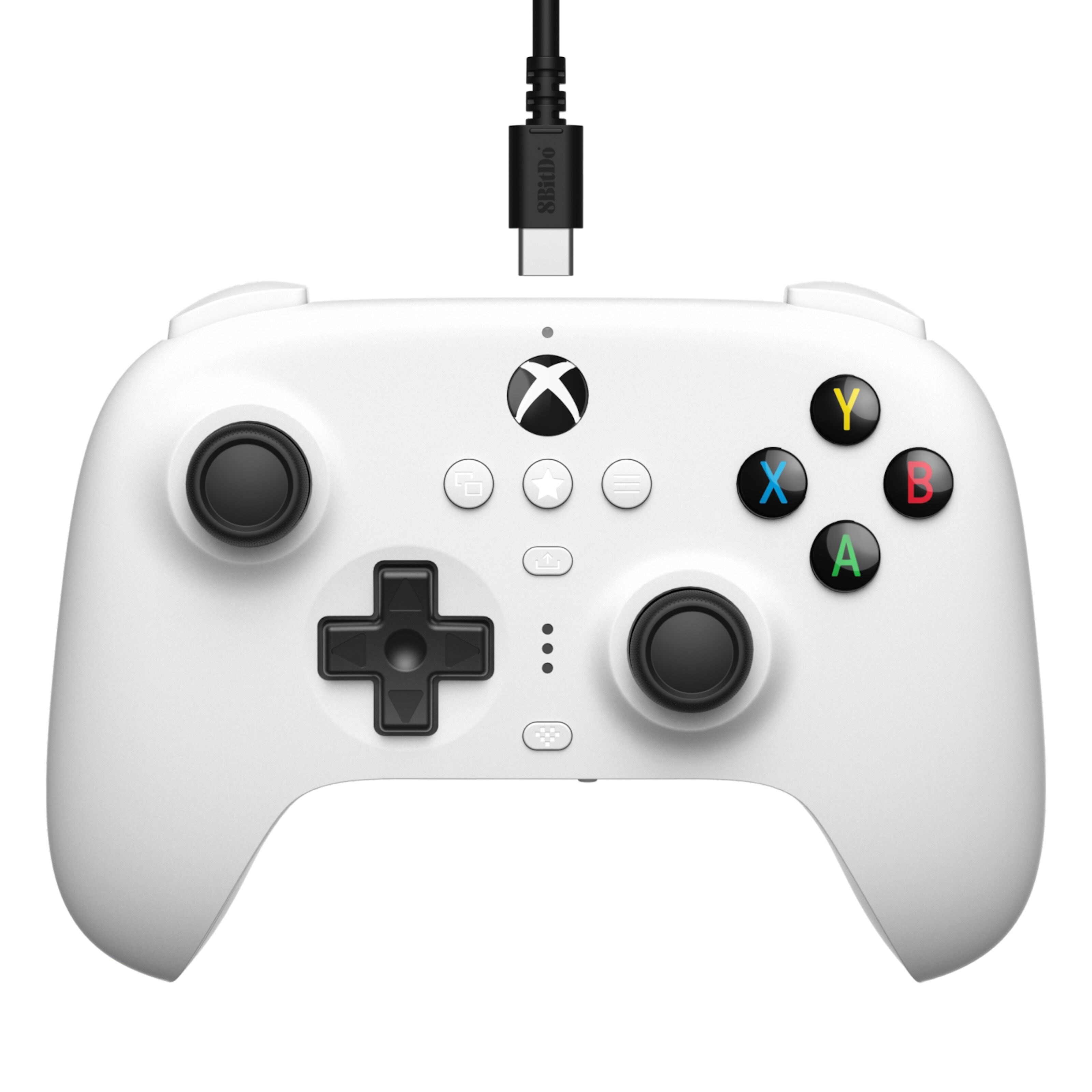 8Bitdo Ultimate Wired Hall Hvit