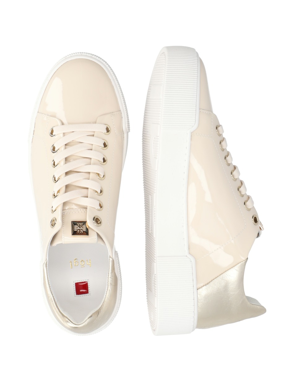 Lederkombination Sneaker