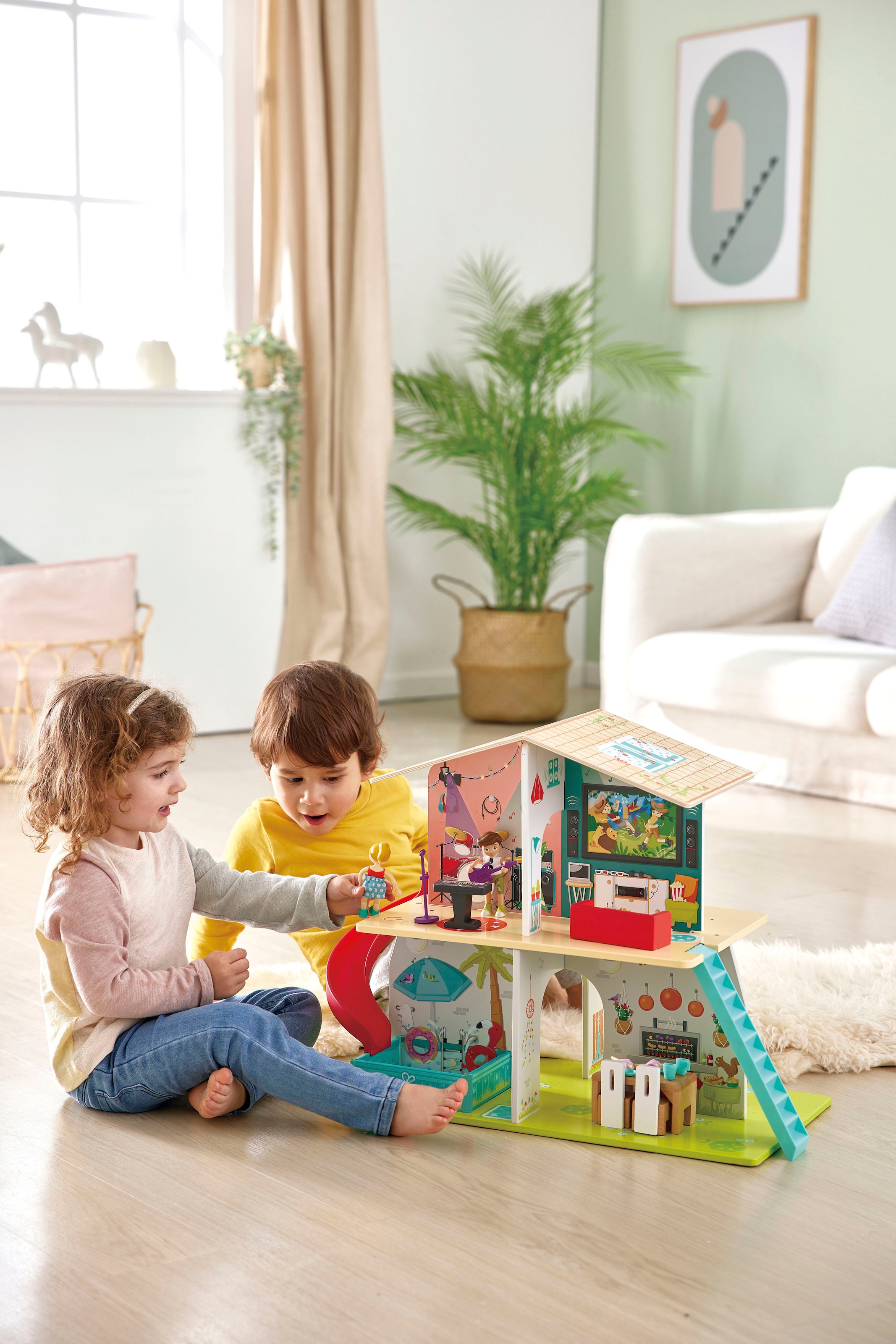 Hape Puppenhaus »Interaktives Puppenhaus«