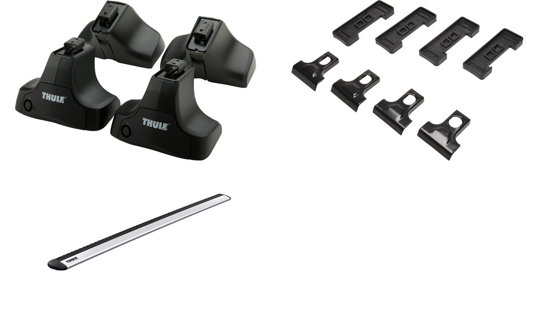 Tagbøjler, Thule WingBar EVO Grå
