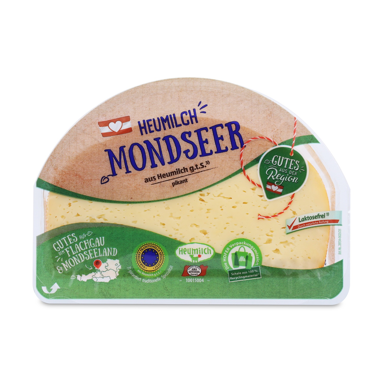 GUTES AUS DER REGION Heumilchkäse, Mondseer 270 g