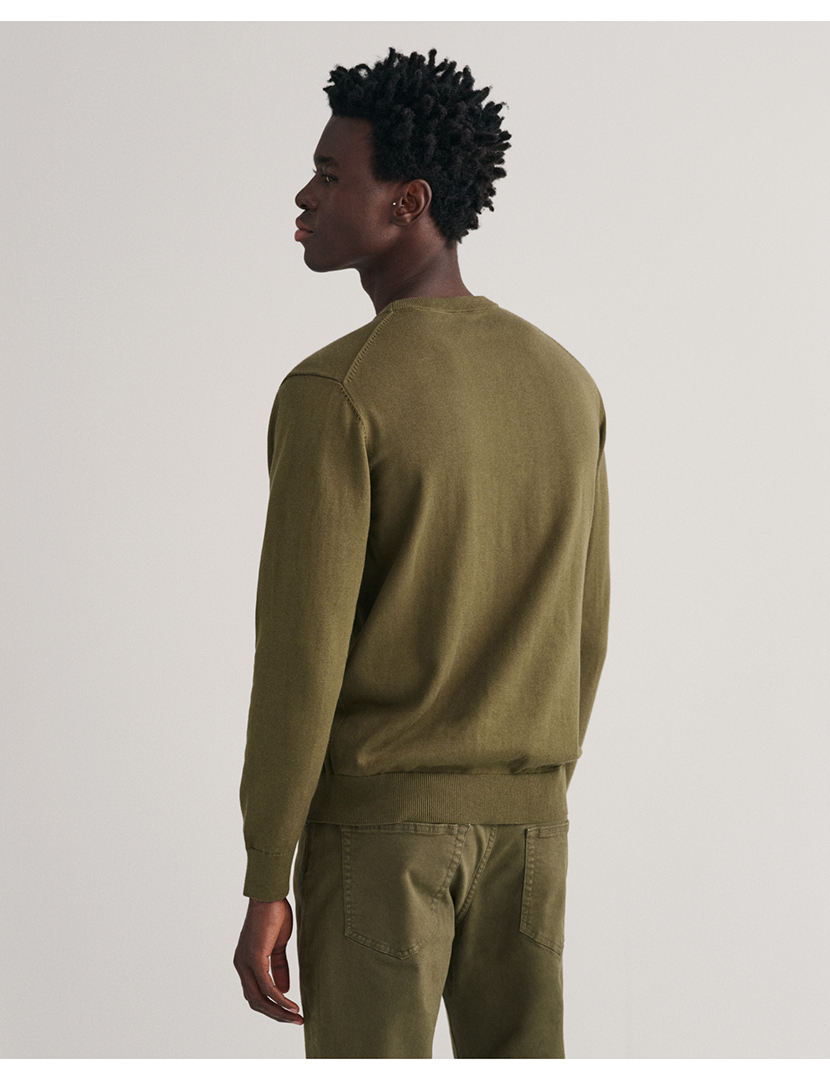Round Neck Sweatshirt Green