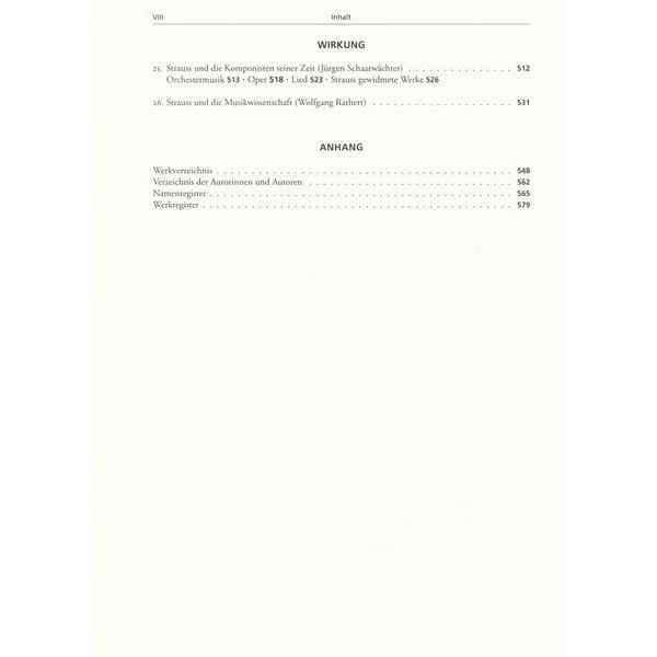Bärenreiter Richard Strauss-Handbuch