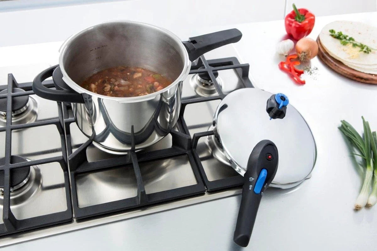 BK Snelkookpan RVS met glans 22cm - 6L