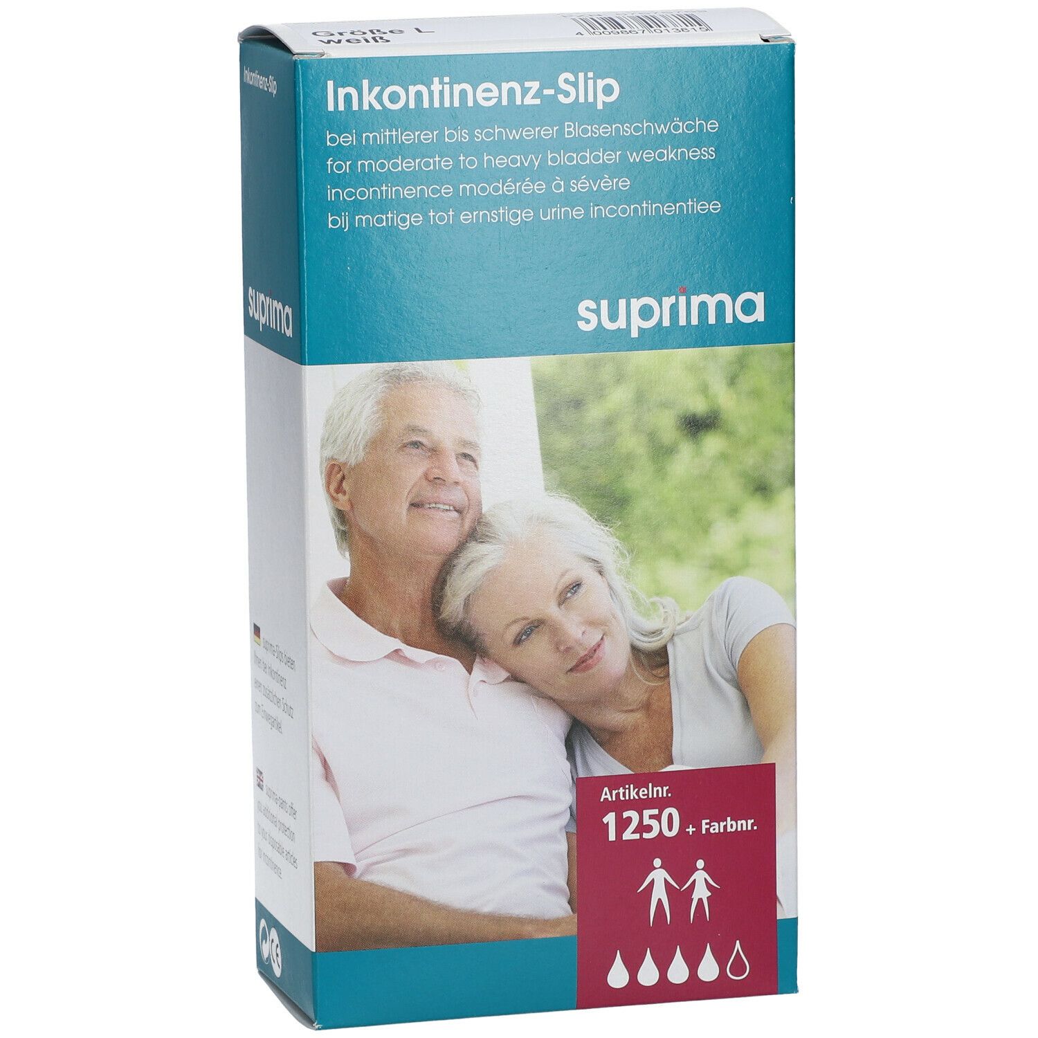 Suprima PVC-Slip, knöpfbar Gr. L