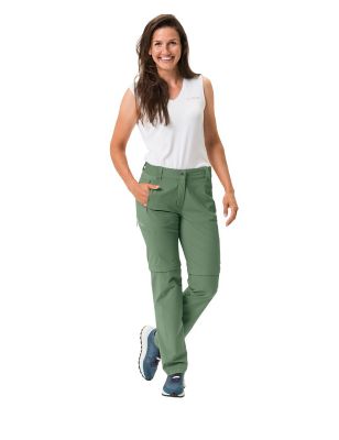 VaudeFarley Stretch ZO T-Zip Pants II - grün