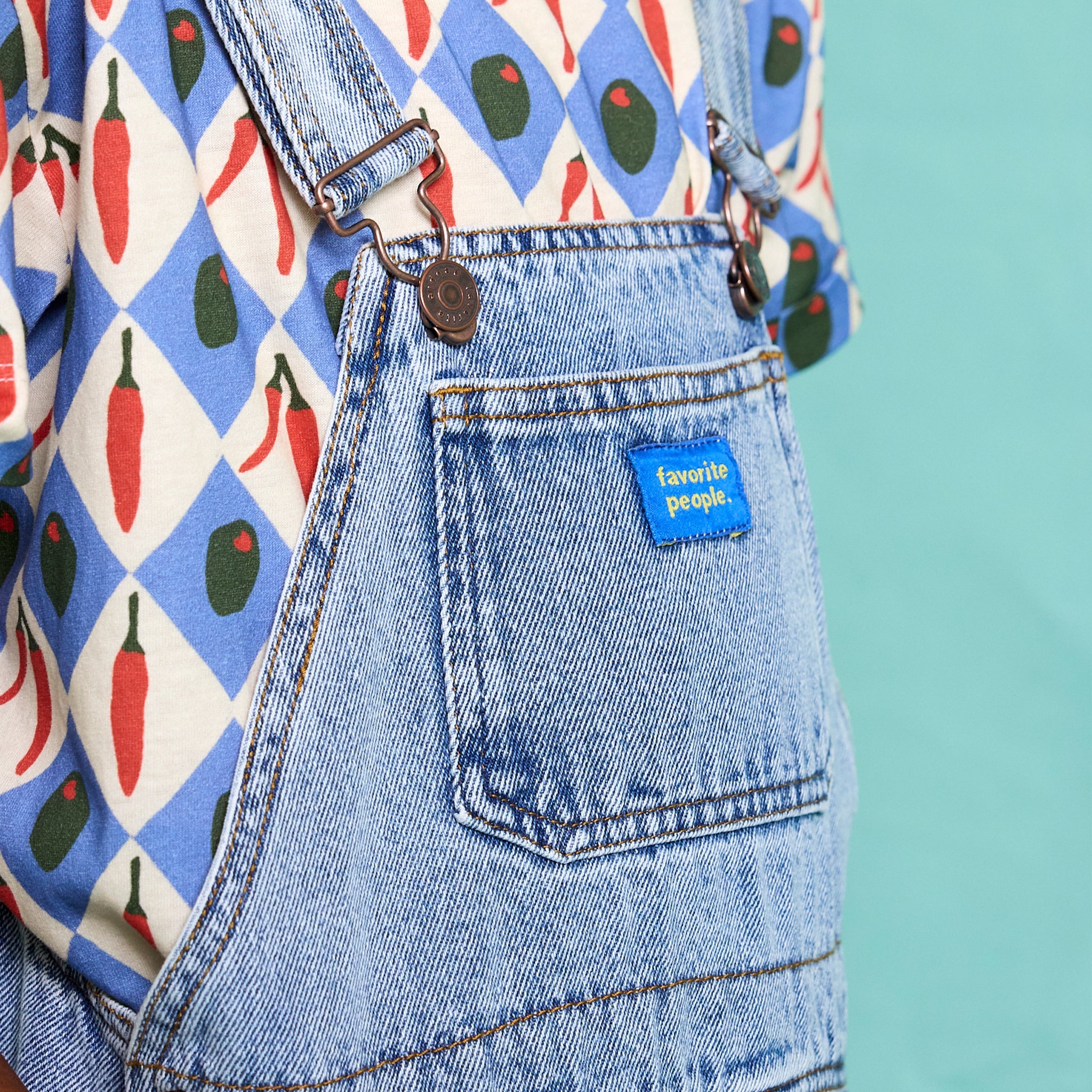 Latzhose Denim