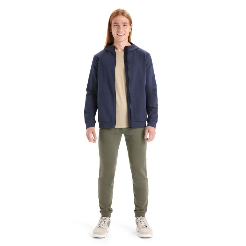 Merino Central Classic LS Zip Hoodie - Sweatshirt à capuche homme